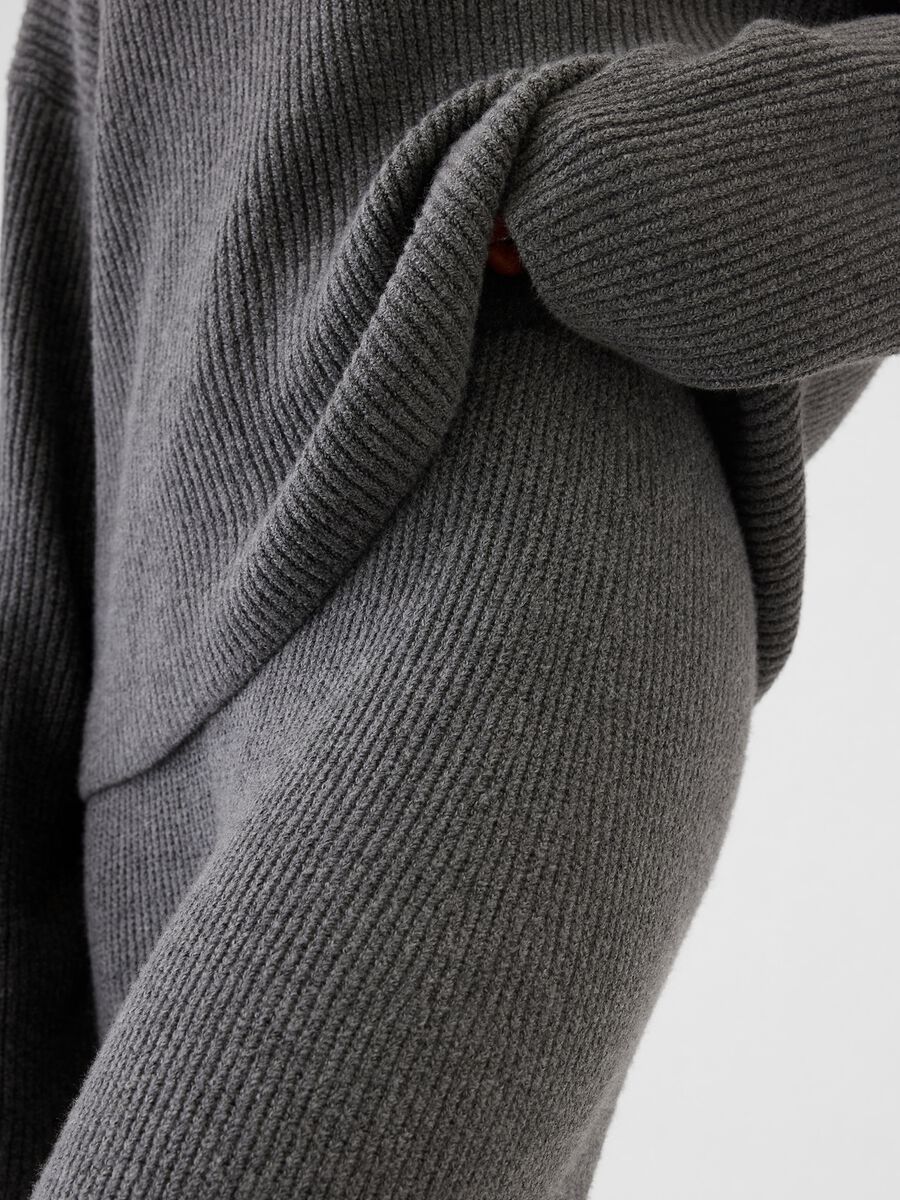 Pantalone a gamba larga a coste inglesi Donna_3