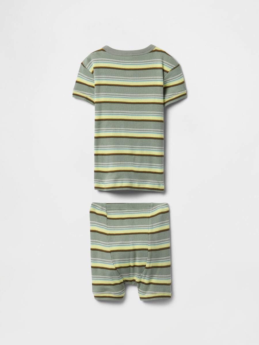Pigiama a righe multicolor per bambini Bimbo_1