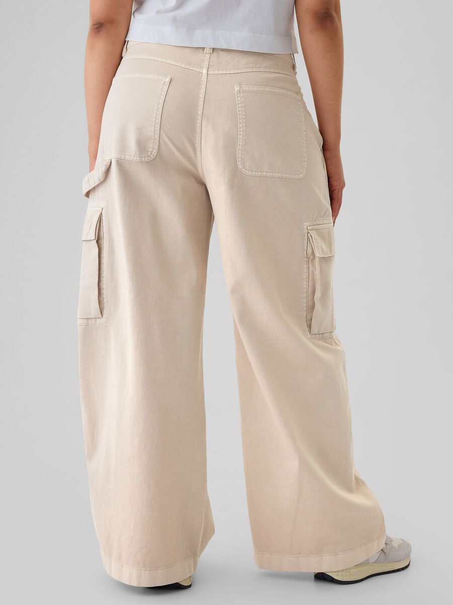 Pantalone cargo baggy fit Donna_6