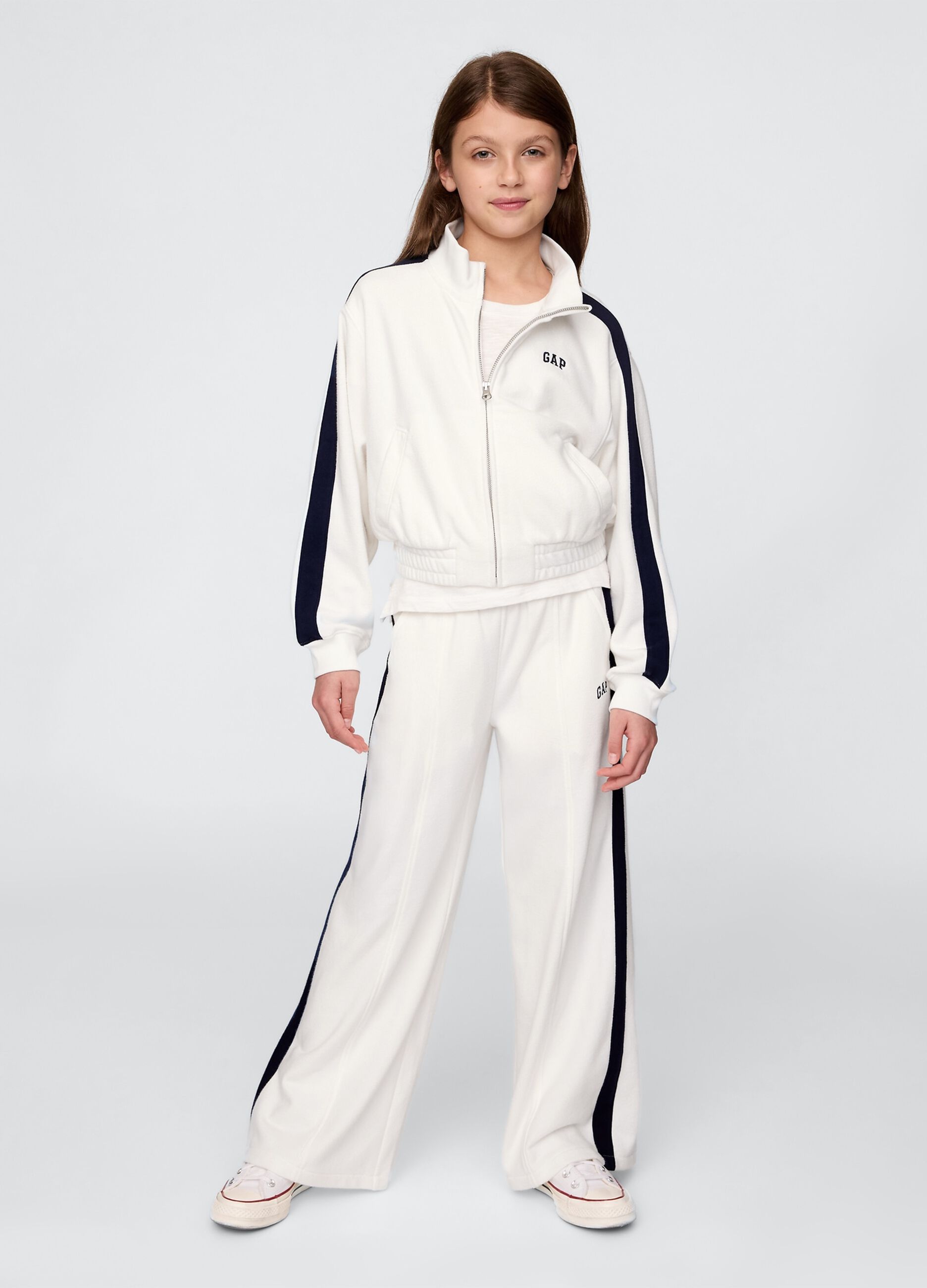 Pantaloni larghi bianchi GAP Kids