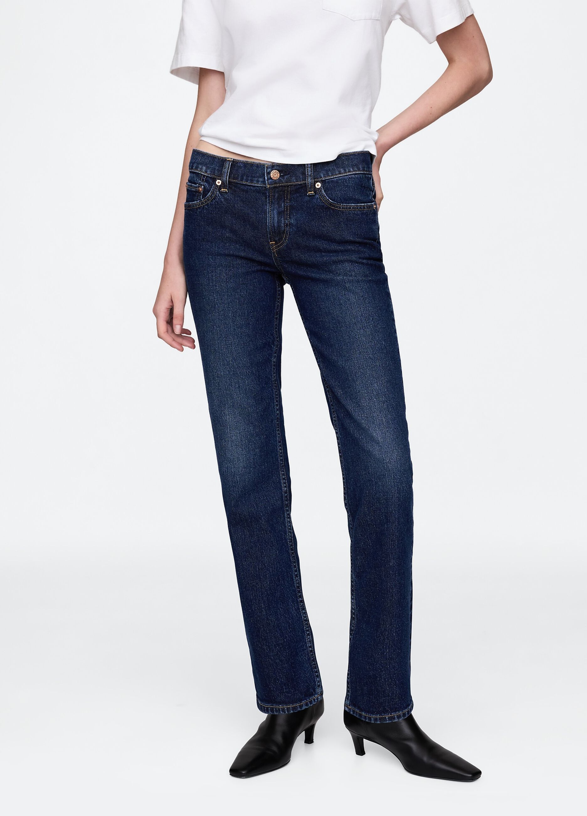 Stretchable Blue Denim Trousers