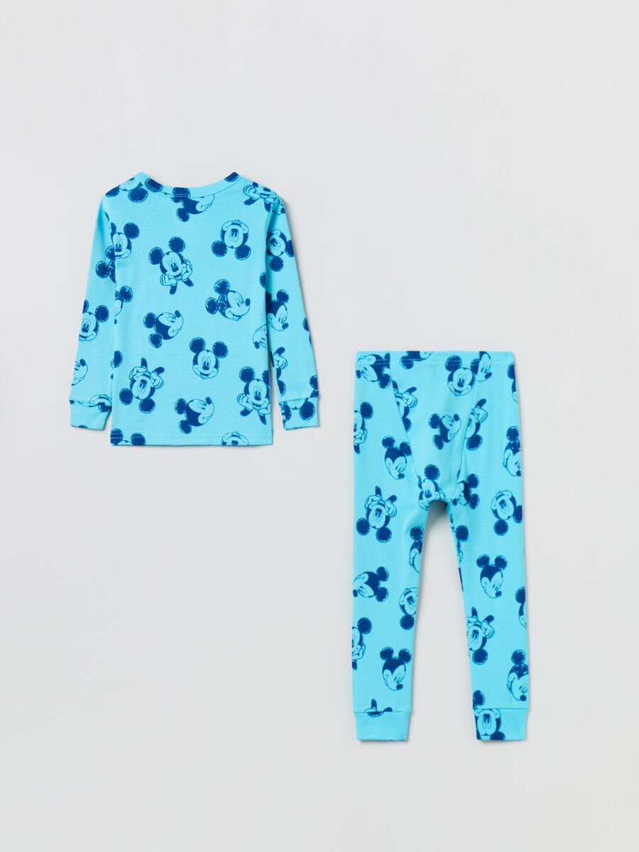 Cotton pyjamas with Disney Mickey Mouse print Toddler Boy_1