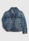 Giacca denim in puro cotone_0