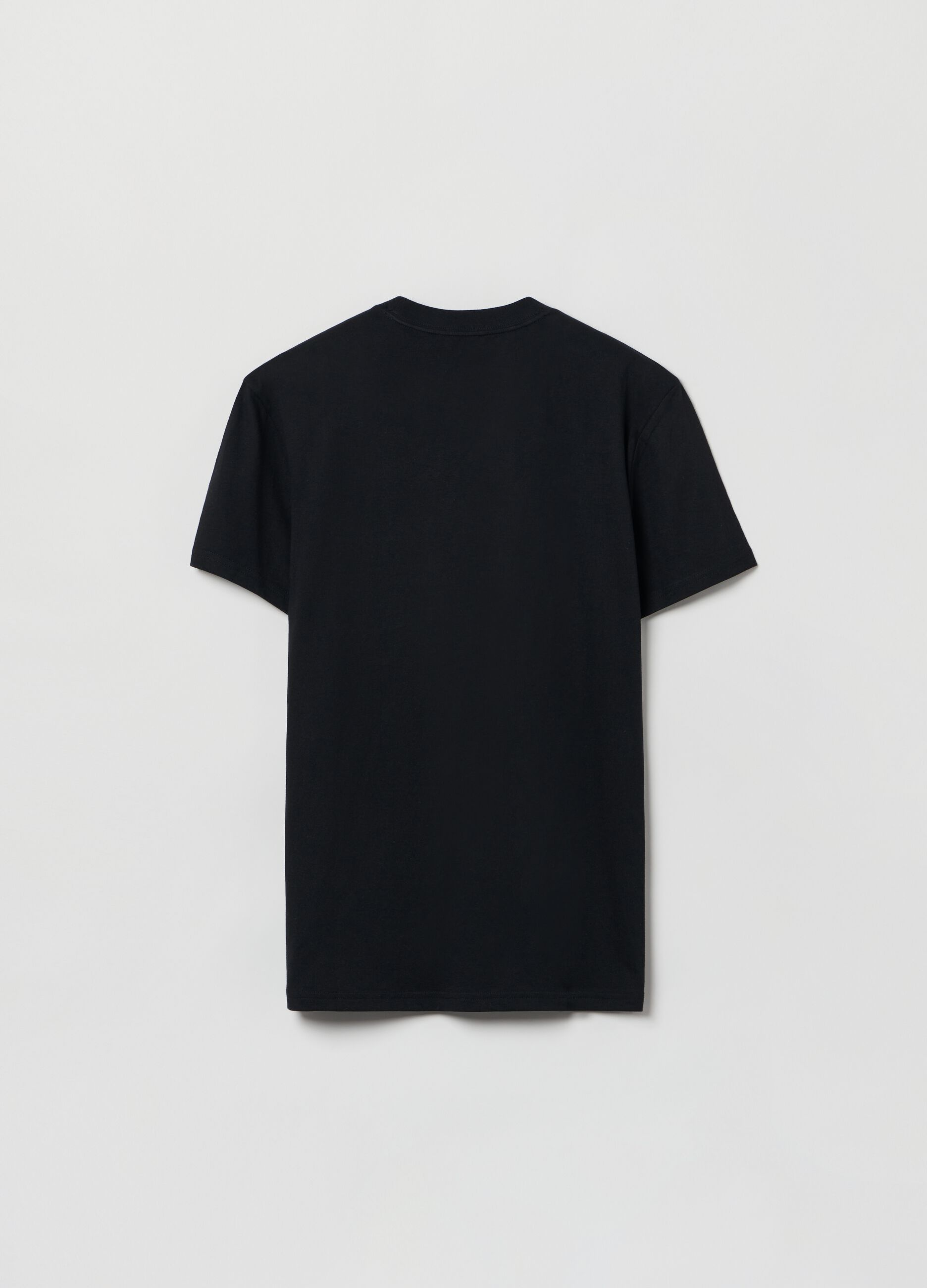 T-shirt in cotone con tasca_2