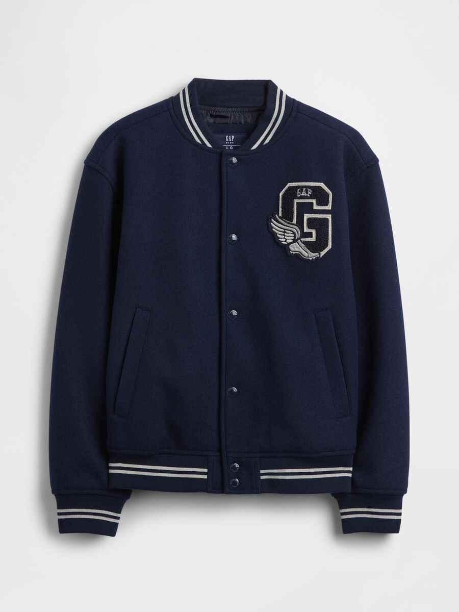 Blue bomber jacket for kids Boy_4