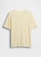 T-shirt a maniche corte in misto lino_2