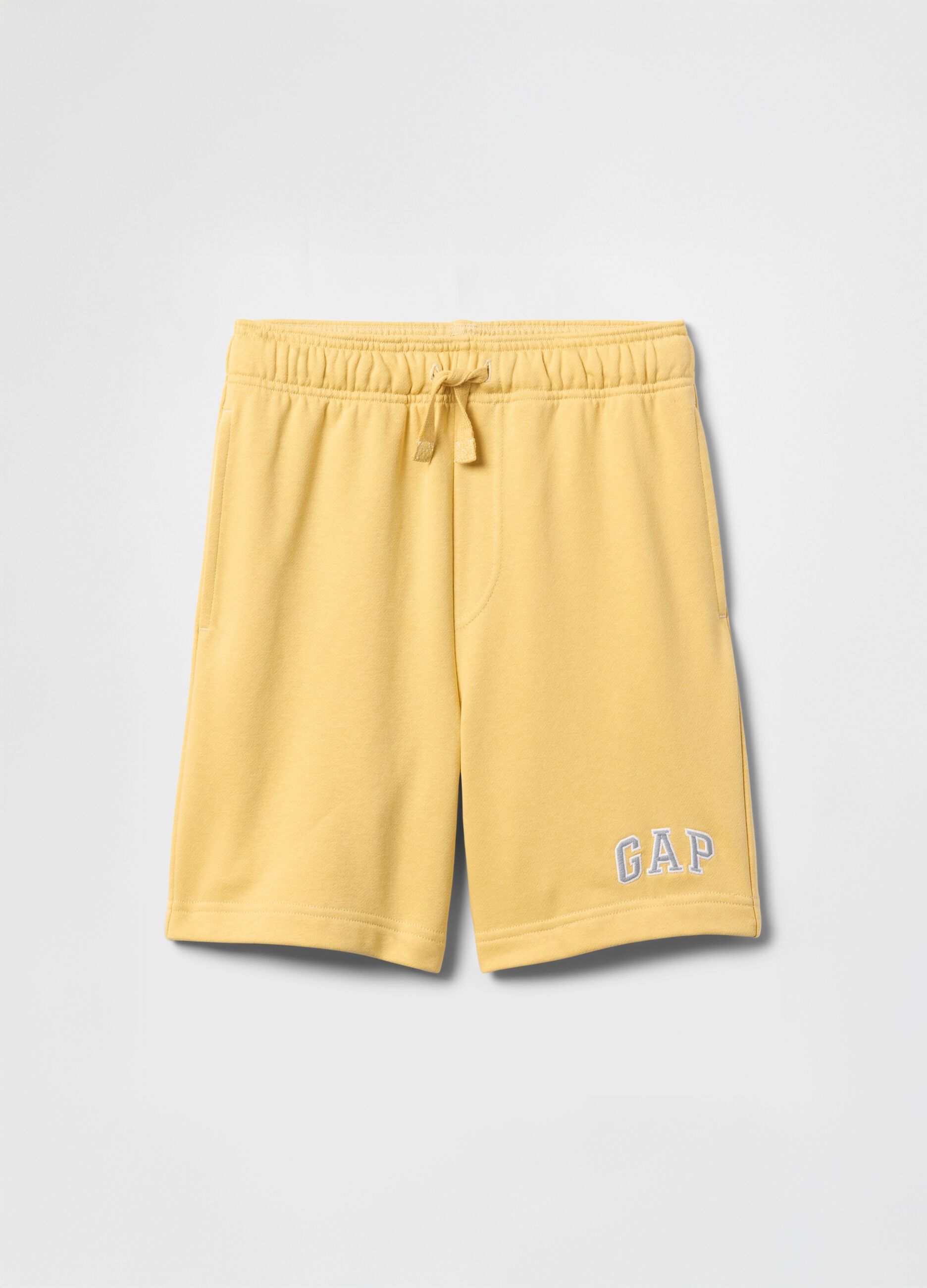 Shorts gialli GAP Kids in misto cotone_4