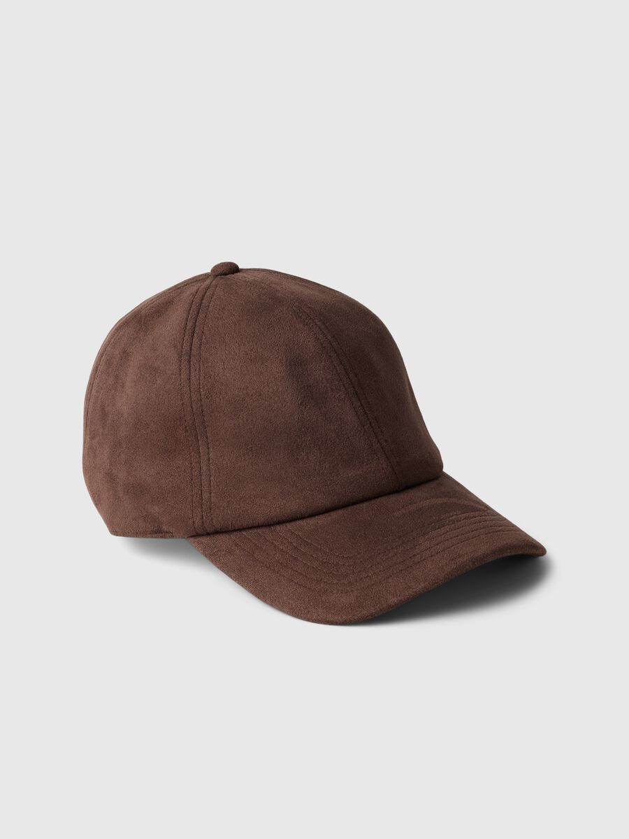 Cappello da baseball scamosciato Donna_0