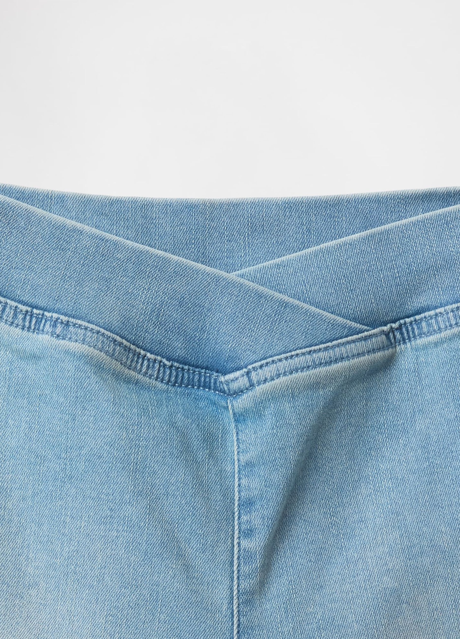 Shorts denim azzurri per bambina_4