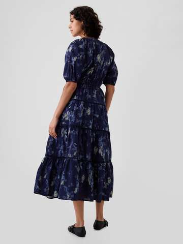 Vestito lungo chemisier a balze_1