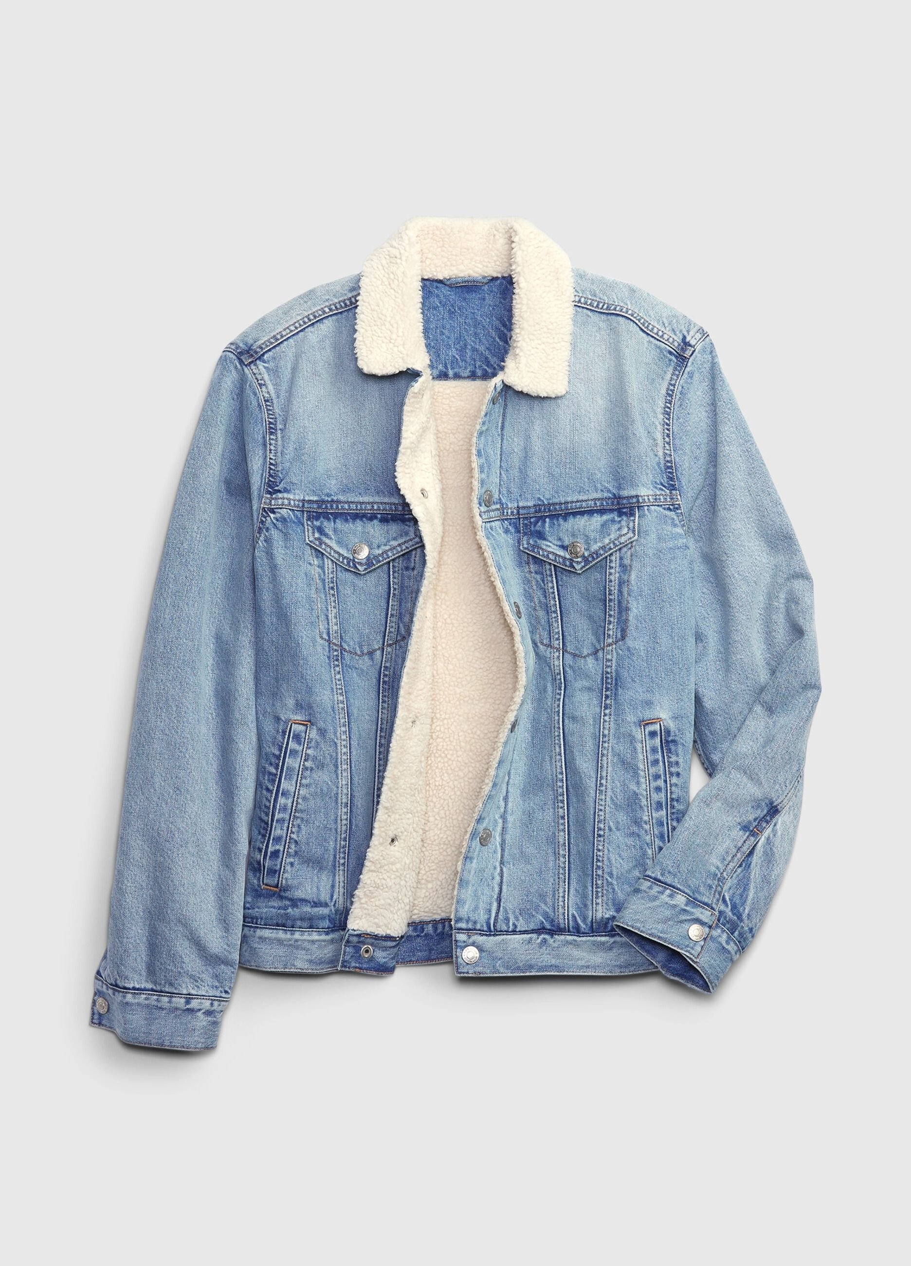 Denim jacket with sherpa lining_3