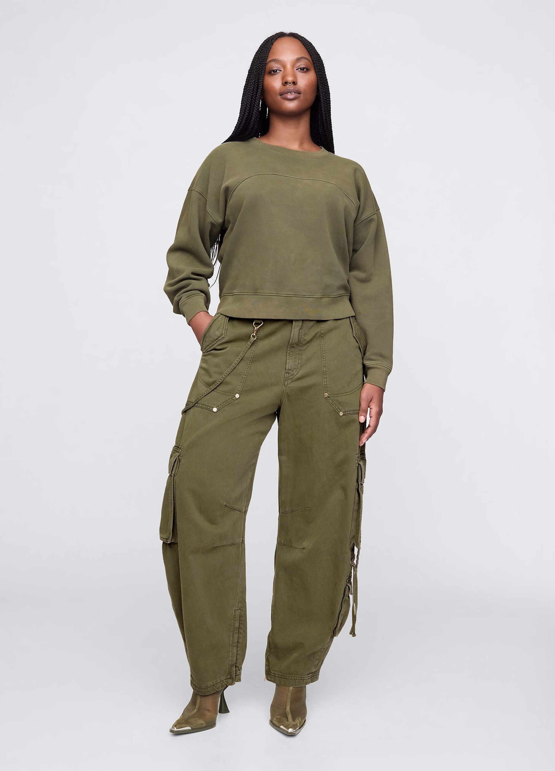 GAP x CULT GAIA Pantalone cargo barrel_5