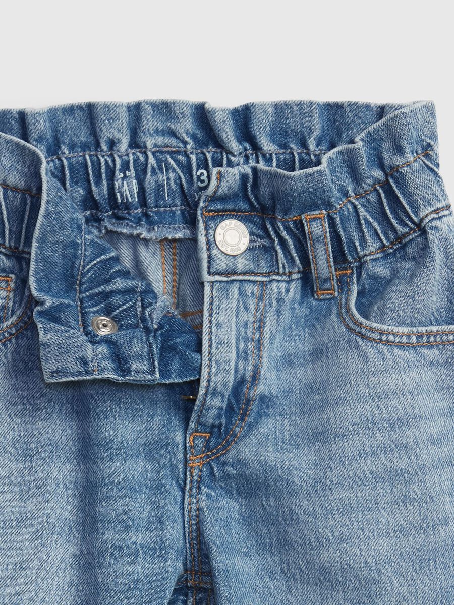 Mum-fit jeans with ruffles Baby Girl_3
