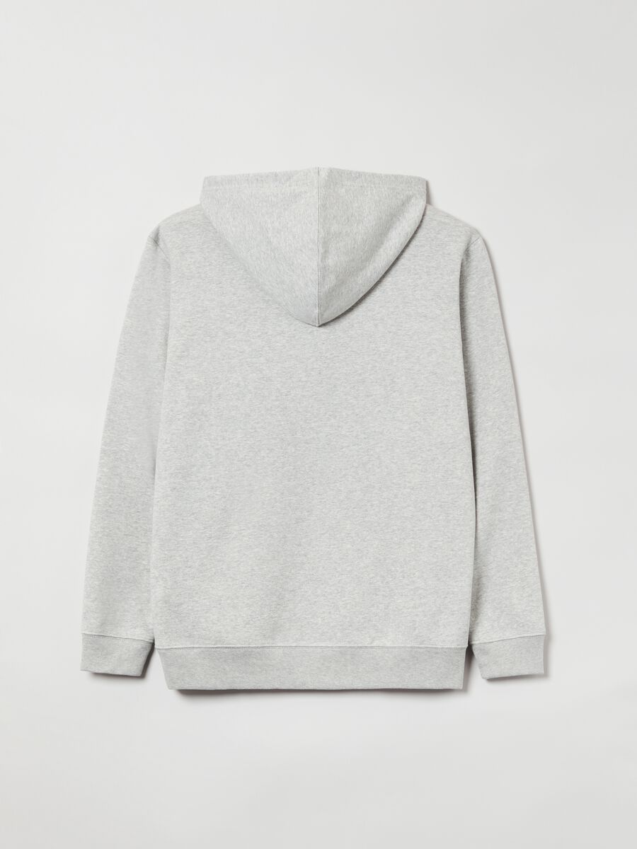 Hoodie with embroidered logo Man_1