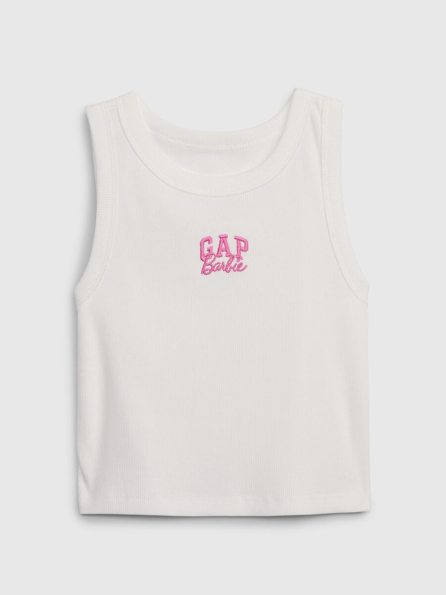 Vest top with Barbie™ embroidery Girl_2