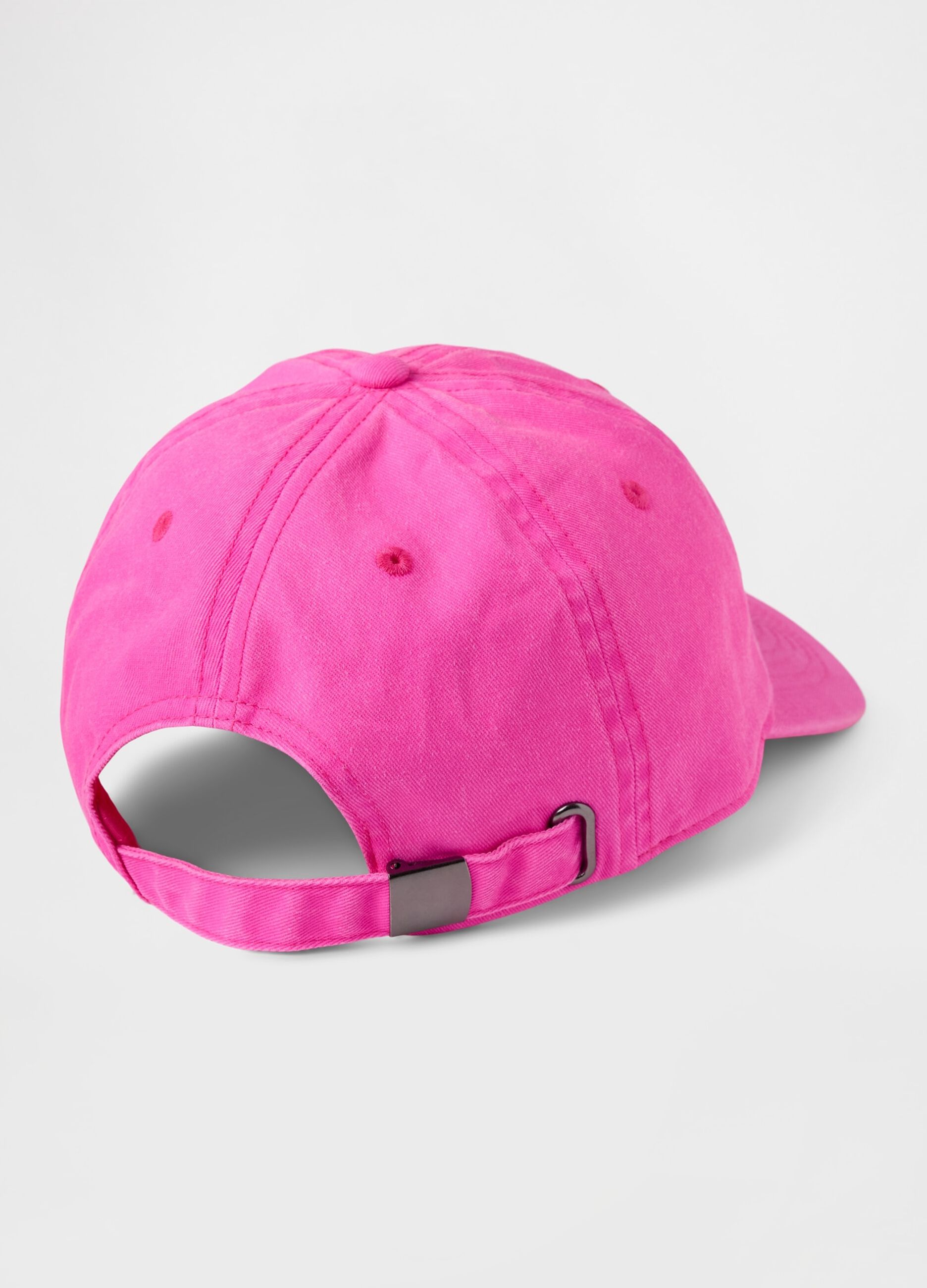 Cappello da baseball fuxia in cotone_1