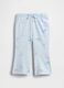Pantaloni azzurri in cotone per neonati_0