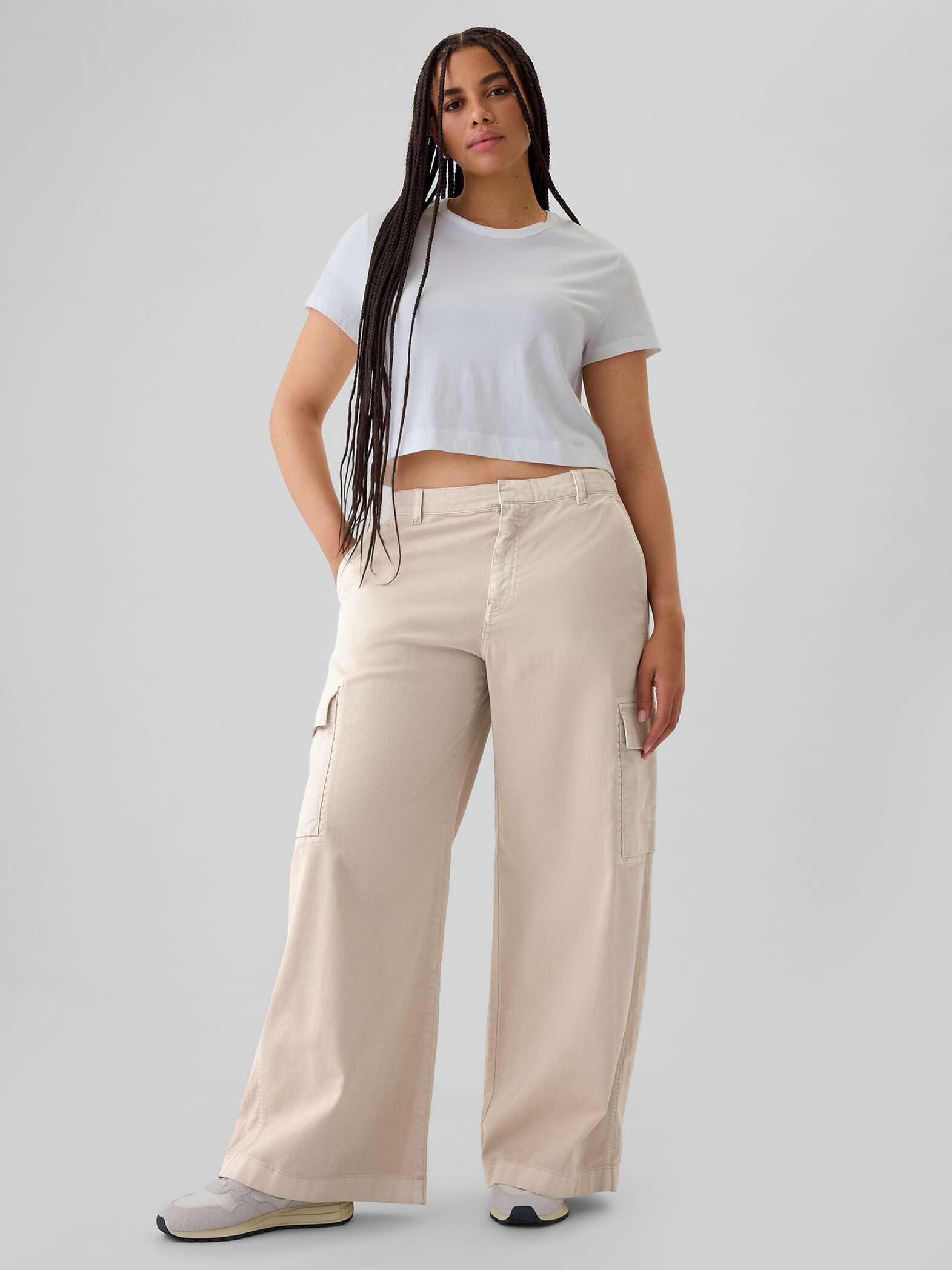 Pantalone cargo baggy fit_5