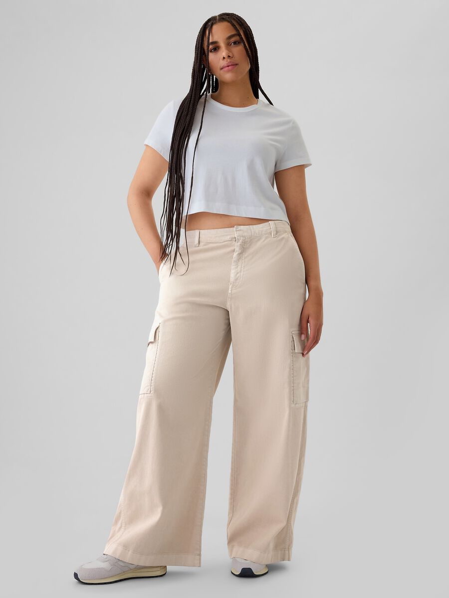 Pantalone cargo baggy fit Donna_5