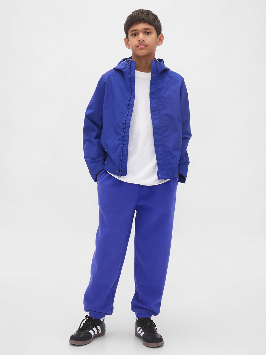 Pantaloni blu in cotone per bambino Bambino_0