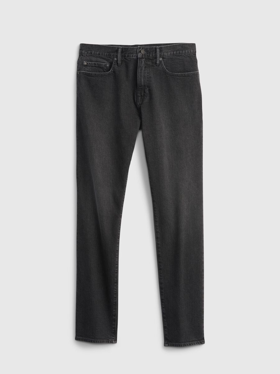 Slim-fit, stretch cotton jeans Man_3