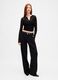 Black Stretch Wide-Leg Trousers_4