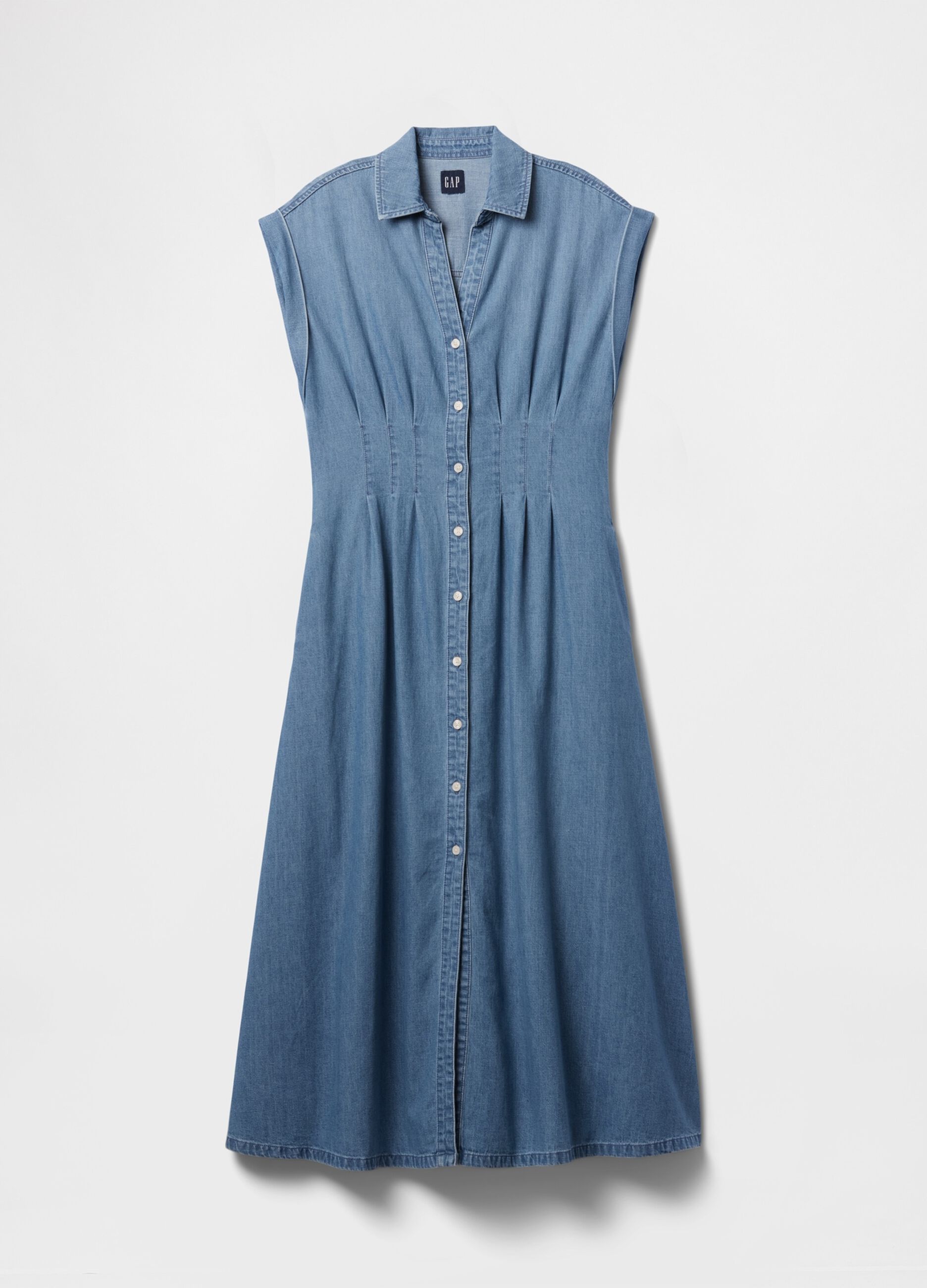 Abito lungo in denim Gap_6