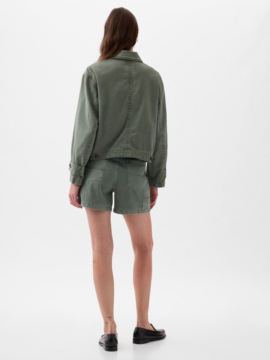 Shacket utility in cotone Donna_1