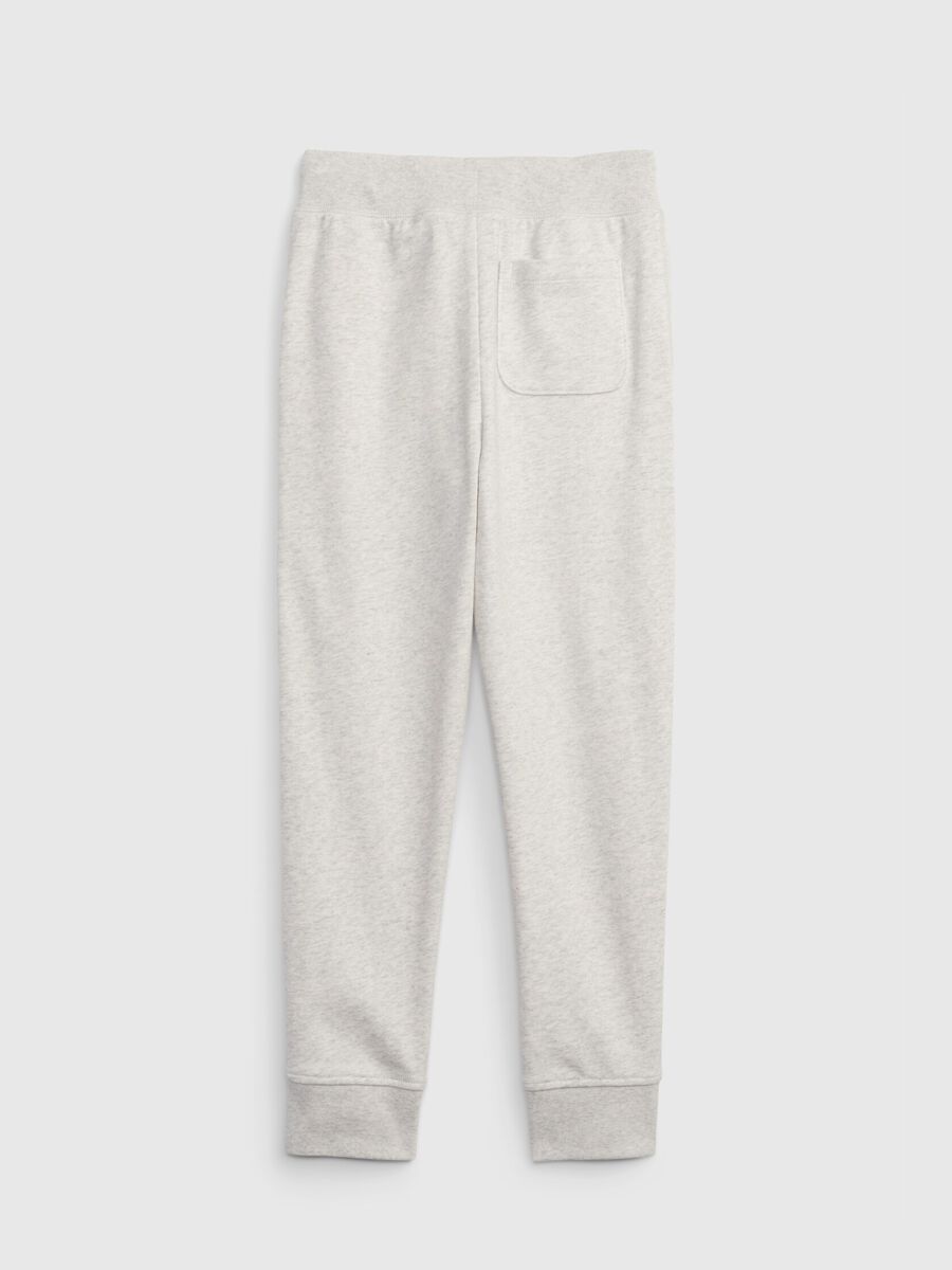 Joggers in felpa stampa logo Bambino_1