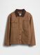 Giacca marrone per bambino in cotone_3