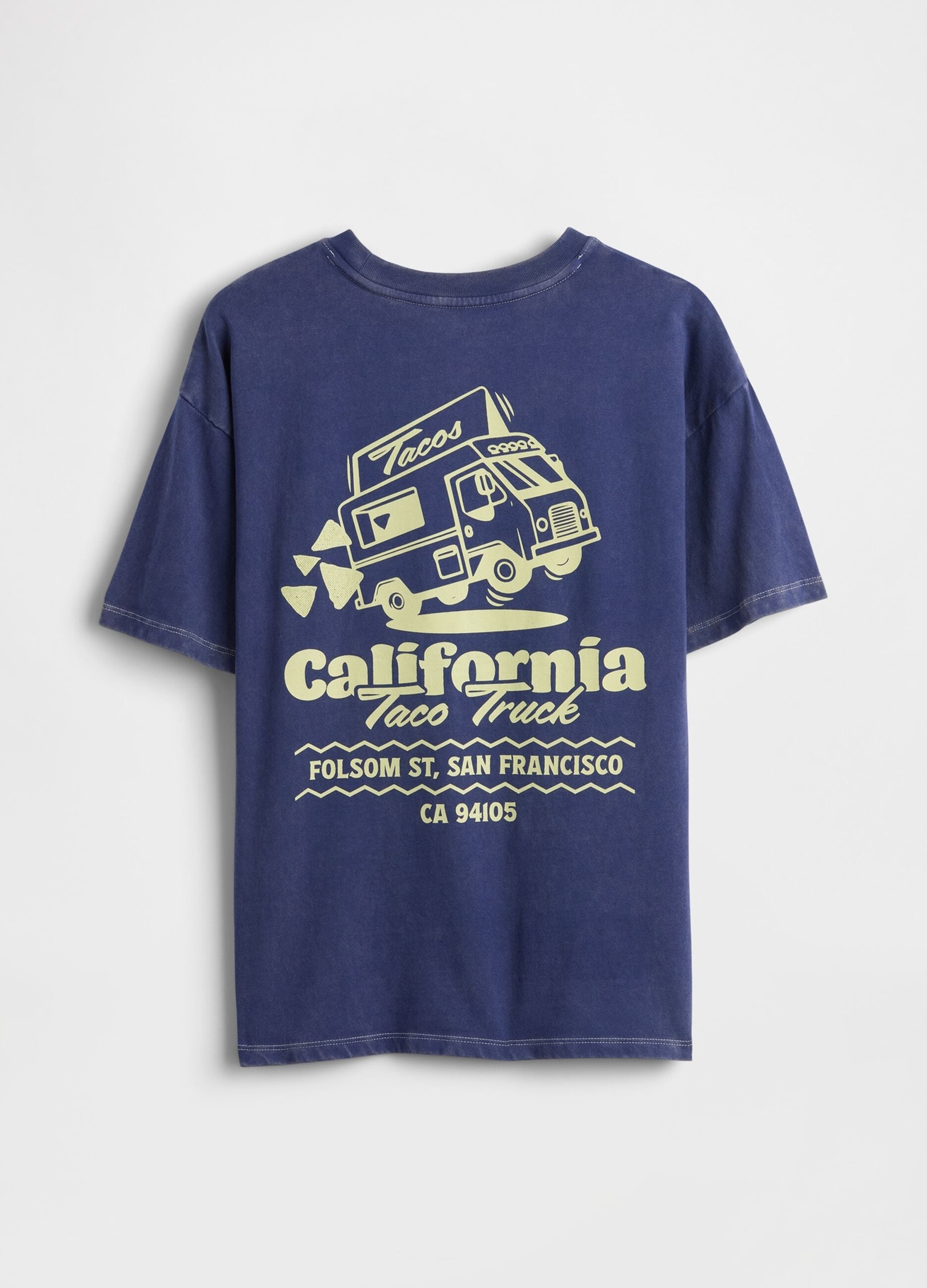 T-shirt a maniche corte in puro cotone