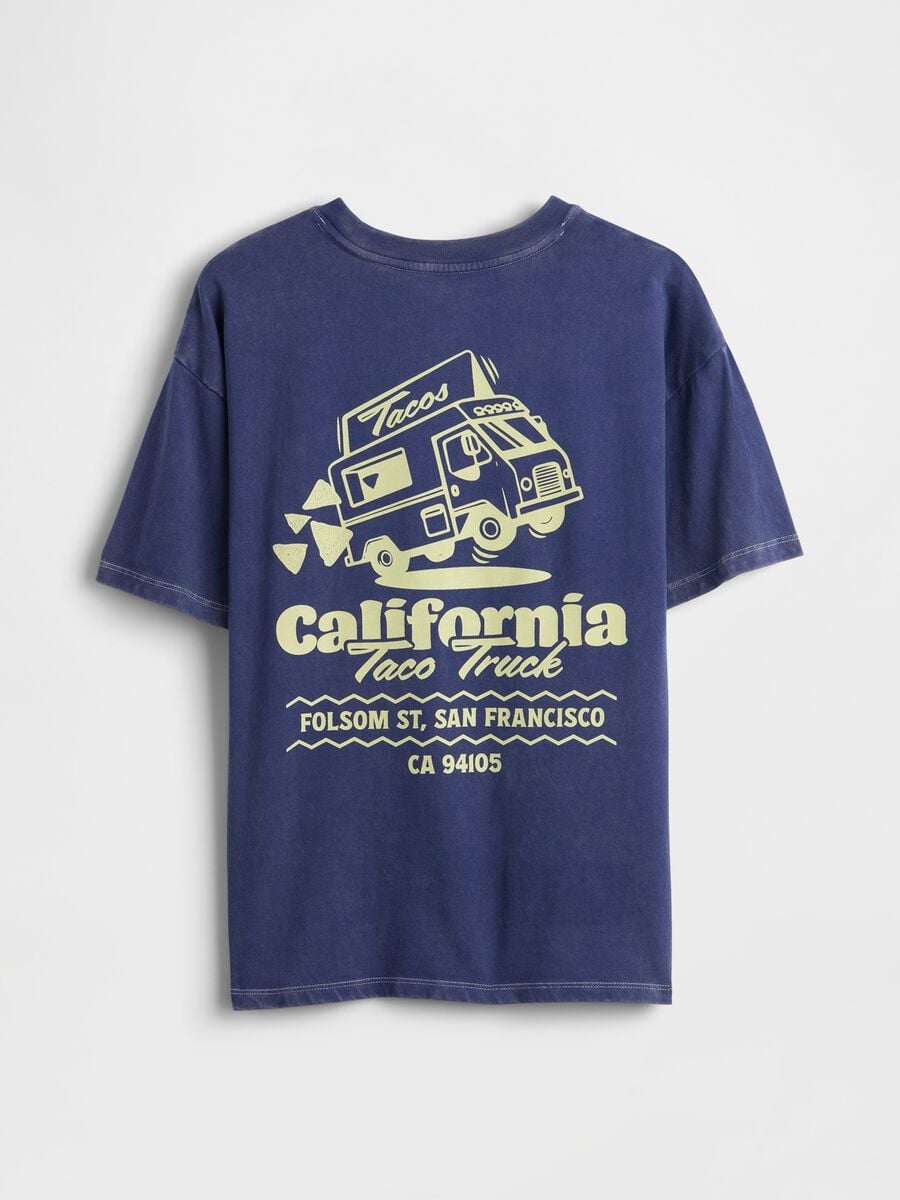 T-shirt a maniche corte in puro cotone Bambino_1