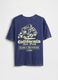 T-shirt a maniche corte in puro cotone_1