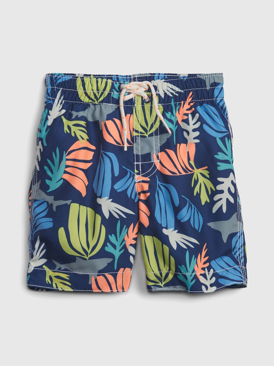 Swim shorts with drawstring Newborn Boy_0