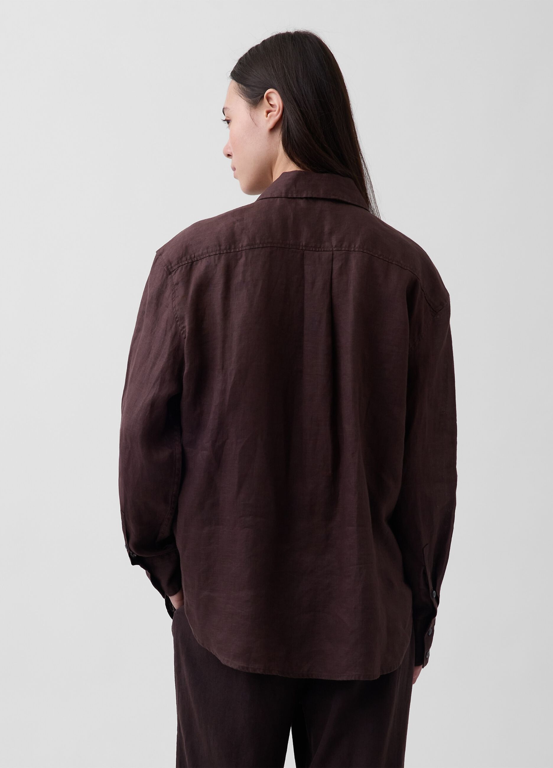 Camicia in puro lino
