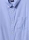 Blue cotton shirt with chest pocket_4