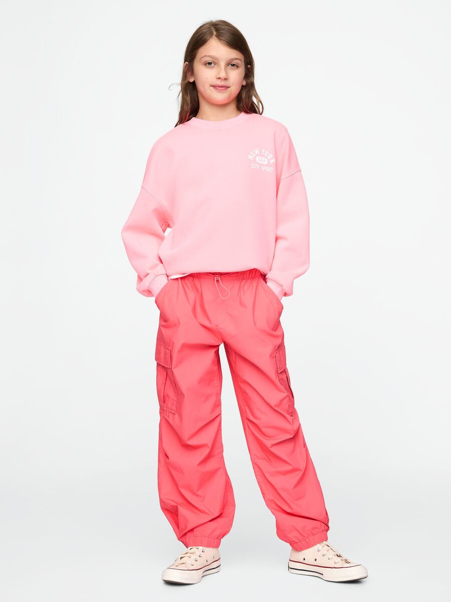 Joggers parachute con coulisse  Bambina_0