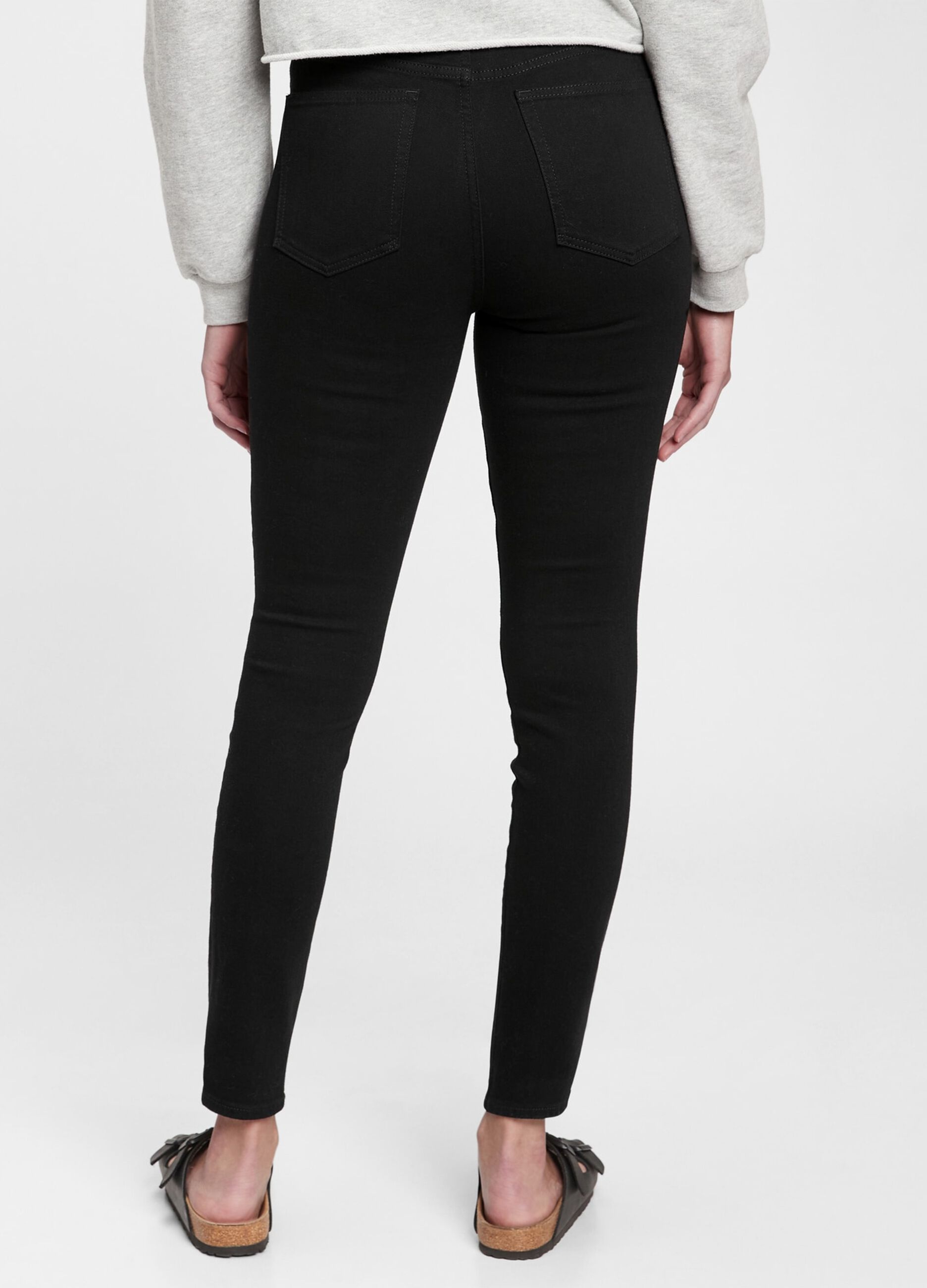 Jeans skinny fit a vita alta_1