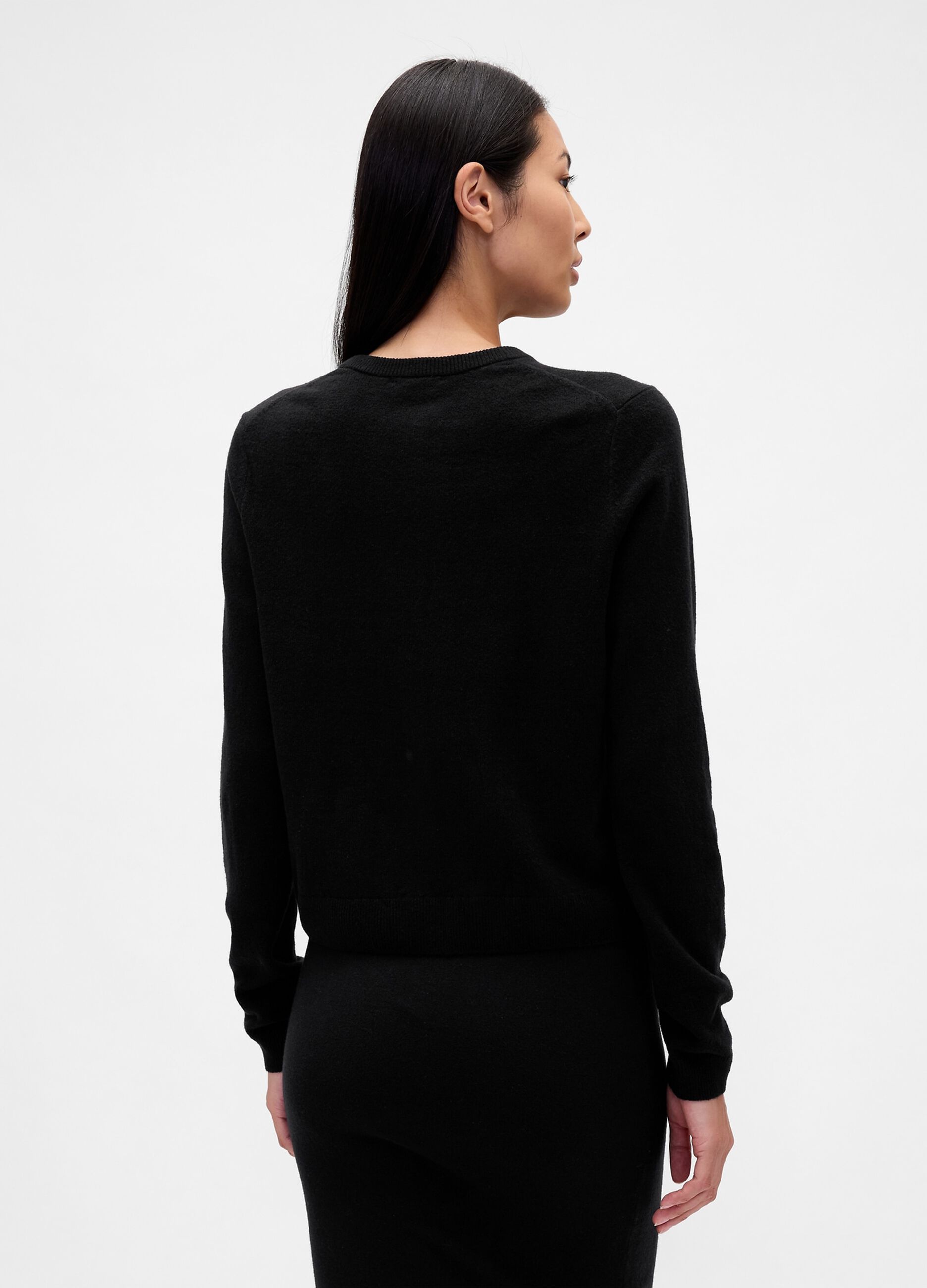 Cardigan nero da donna_2