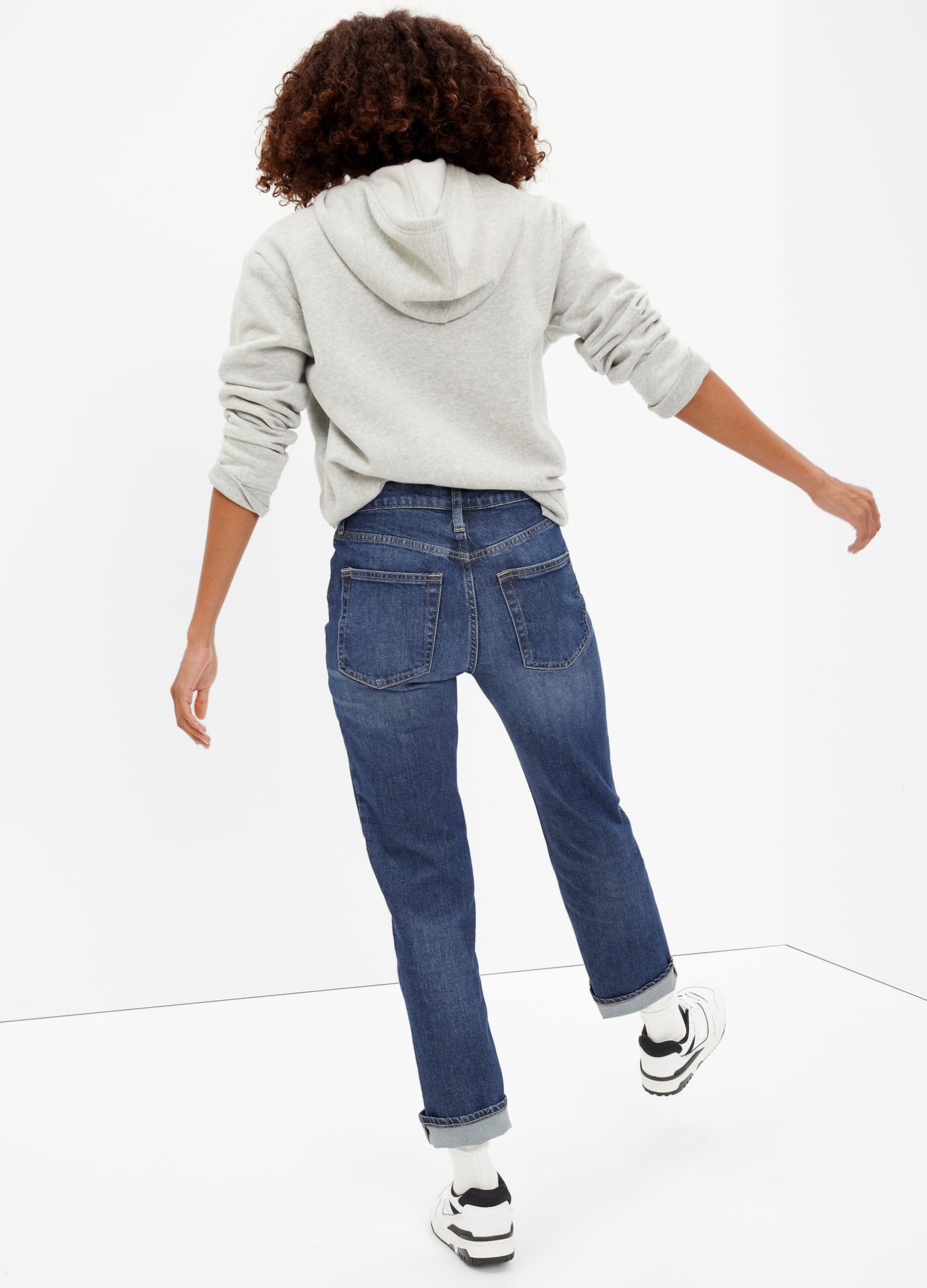 Jeans straight fit effetto maltinto_1