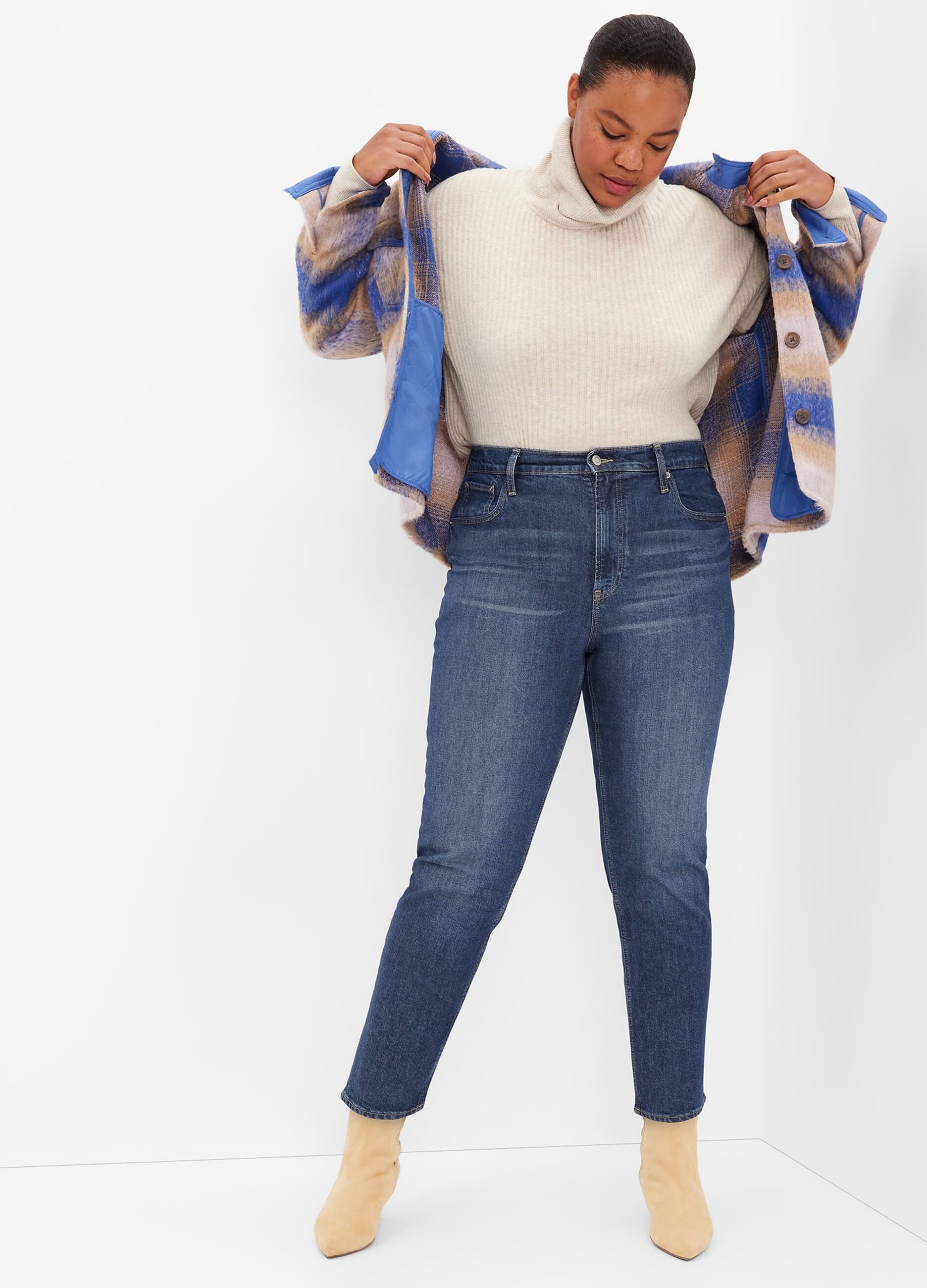 Jeans straight fit effetto maltinto_2