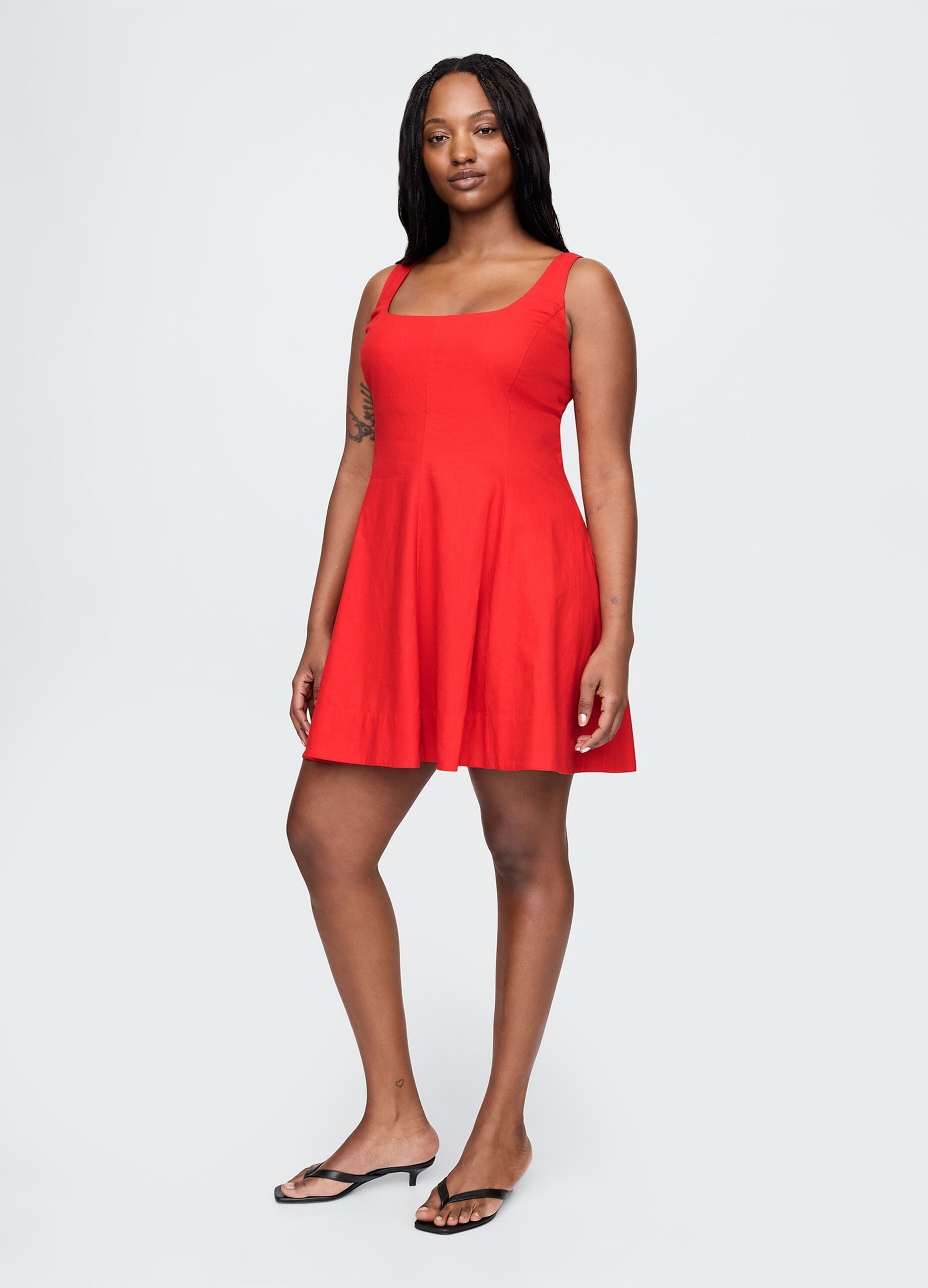 Abito rosso Gap_3