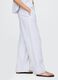 Striped linen and viscose palazzo trousers by Gap_3