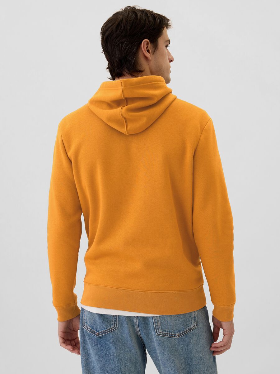 Felpa con cappuccio ricamo logo Uomo_2