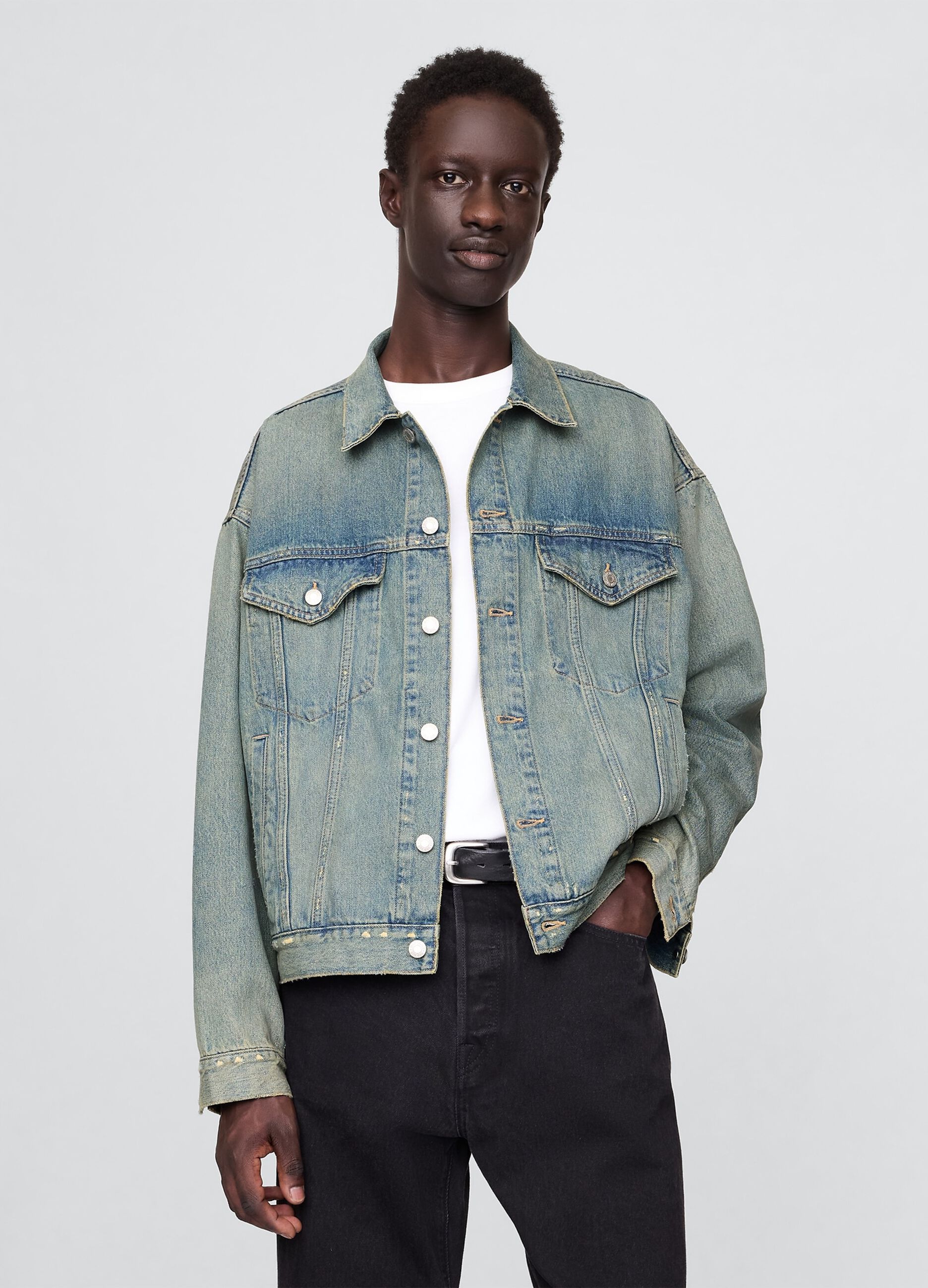 Giacca in denim gap in puro cotone