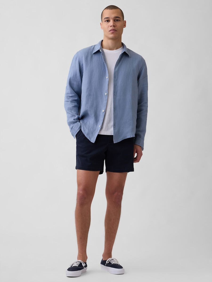 Pure linen shirt Man_2