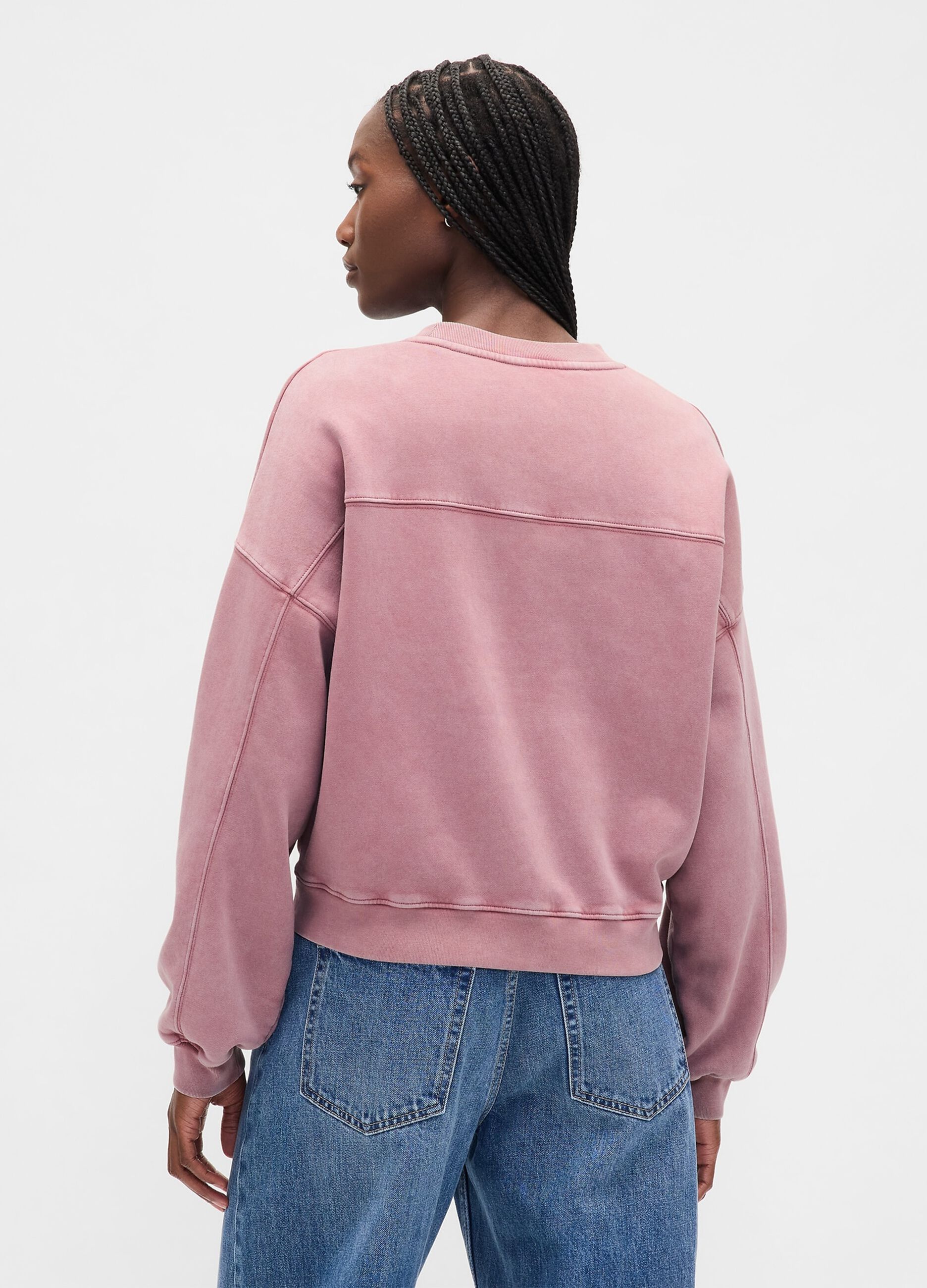Pink Crewneck Sweatshirt