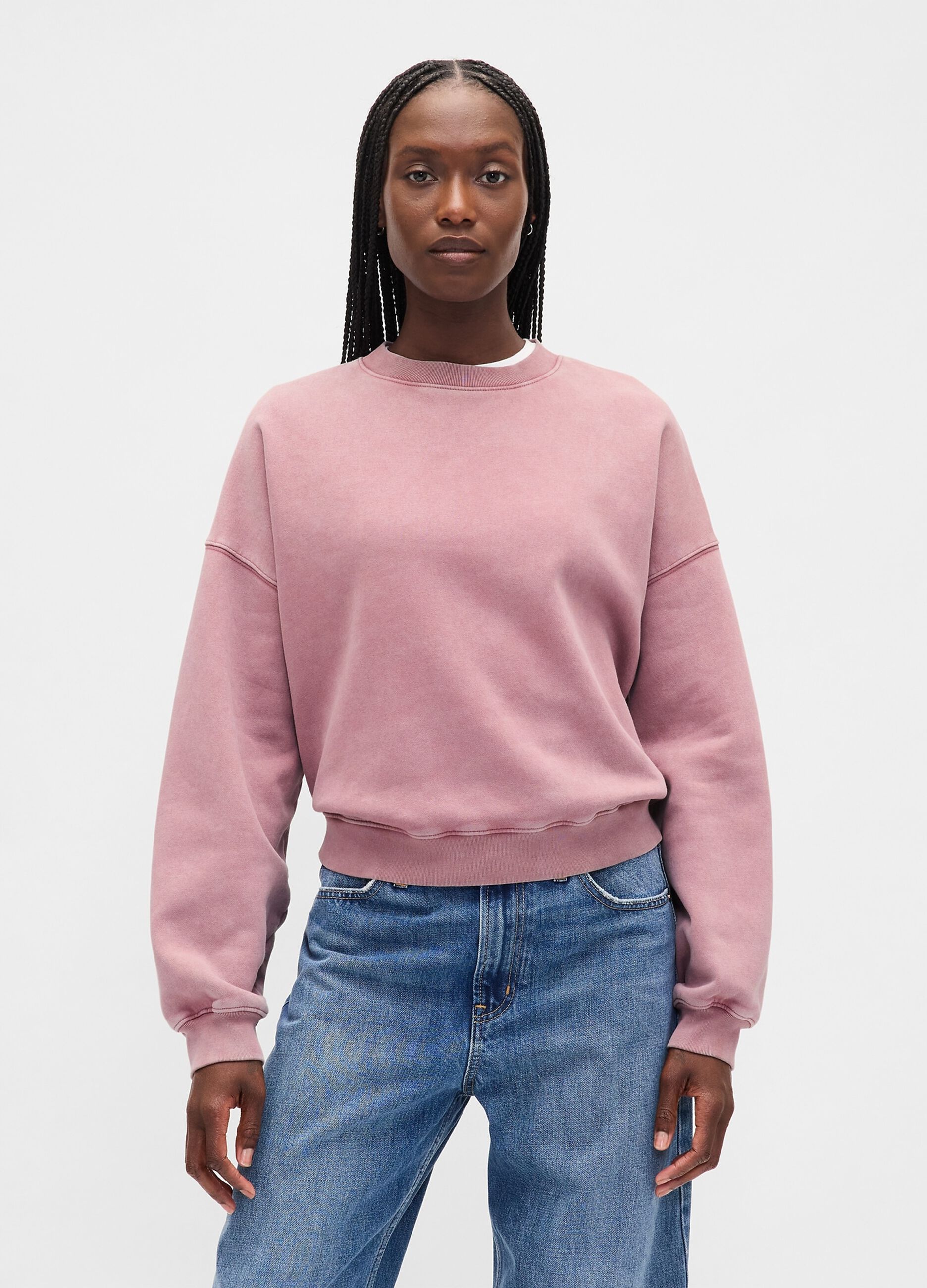 Pink Crewneck Sweatshirt