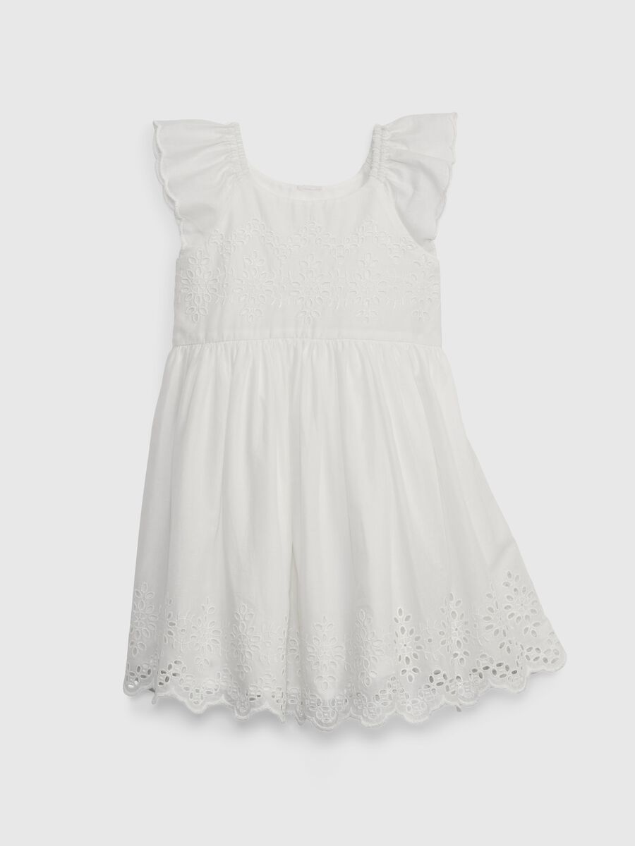 Vestitino in cotone sangallo Bambino Unisex_0
