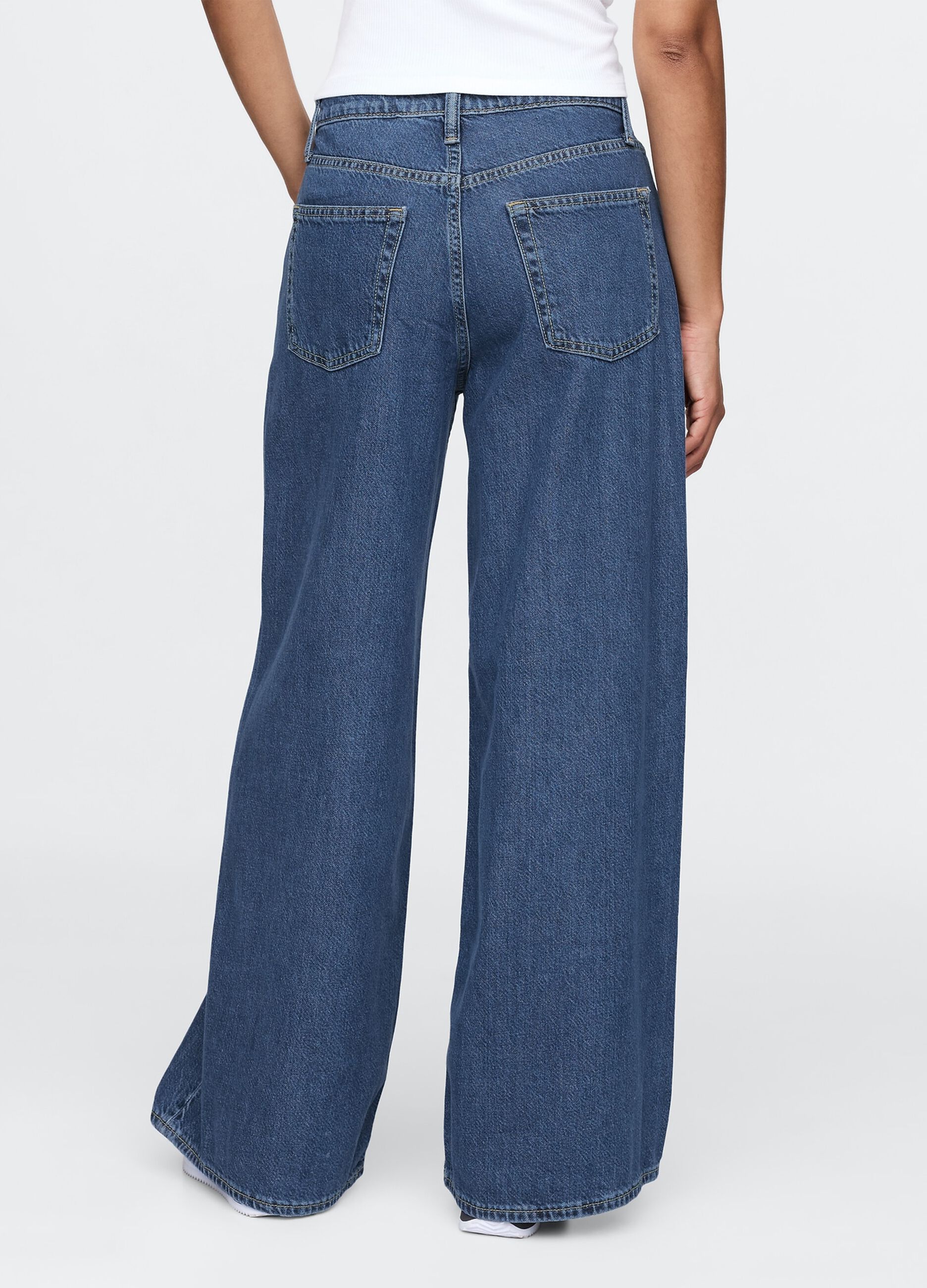 Jeans a gamba larga denim Gap_3